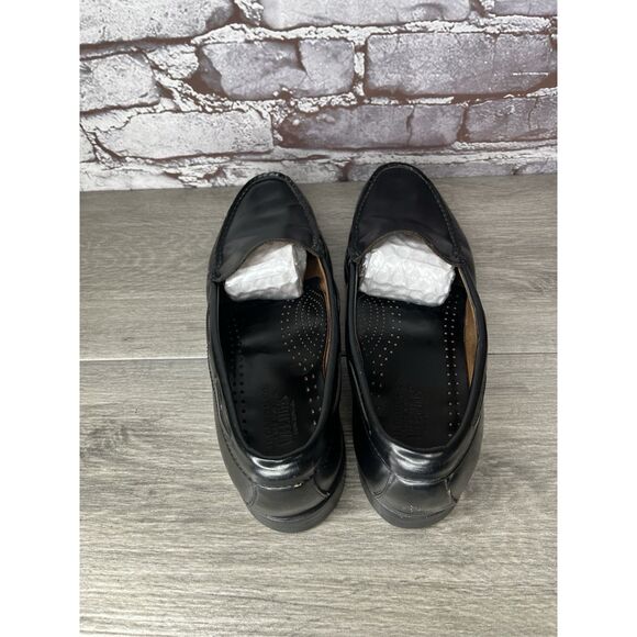 G.H. Bass & Co Weejuns Black Leather Moccasin Loafers Dress Shoes Men Sz 9.5D US main image 14